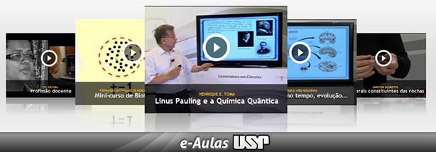 800 videoaulas gratuitas da USP online através do Portal e-Aulas