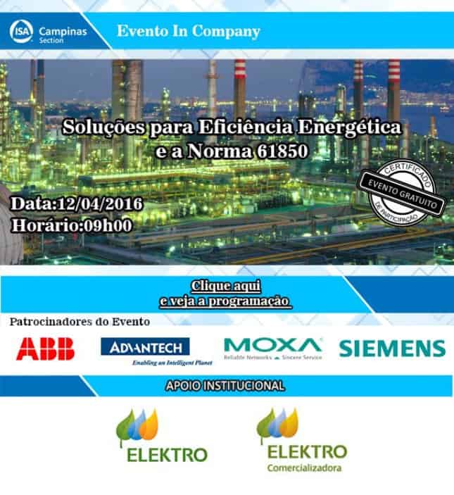 Soluções para Eficiência Energética e a Norma 61850 - ISA Campinas