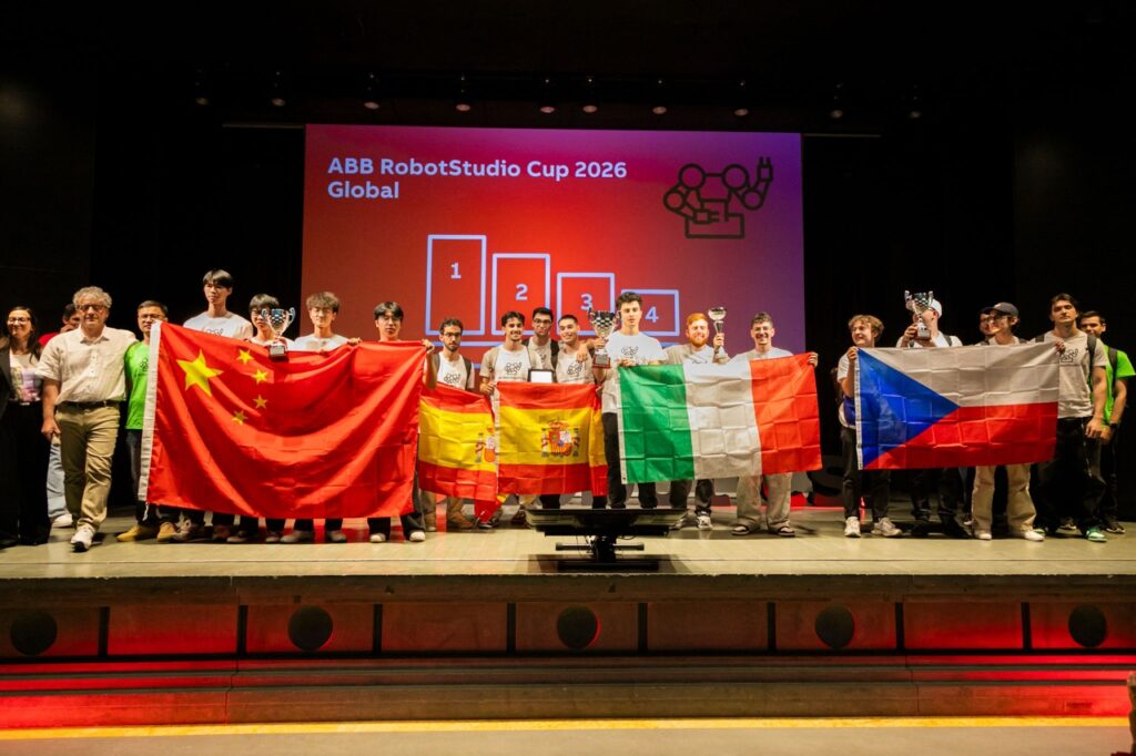 ABB Robotics anuncia equipe vencedora da RobotStudio Cup 2026 ABB Robotics anuncia equipe vencedora da RobotStudio Cup 2026