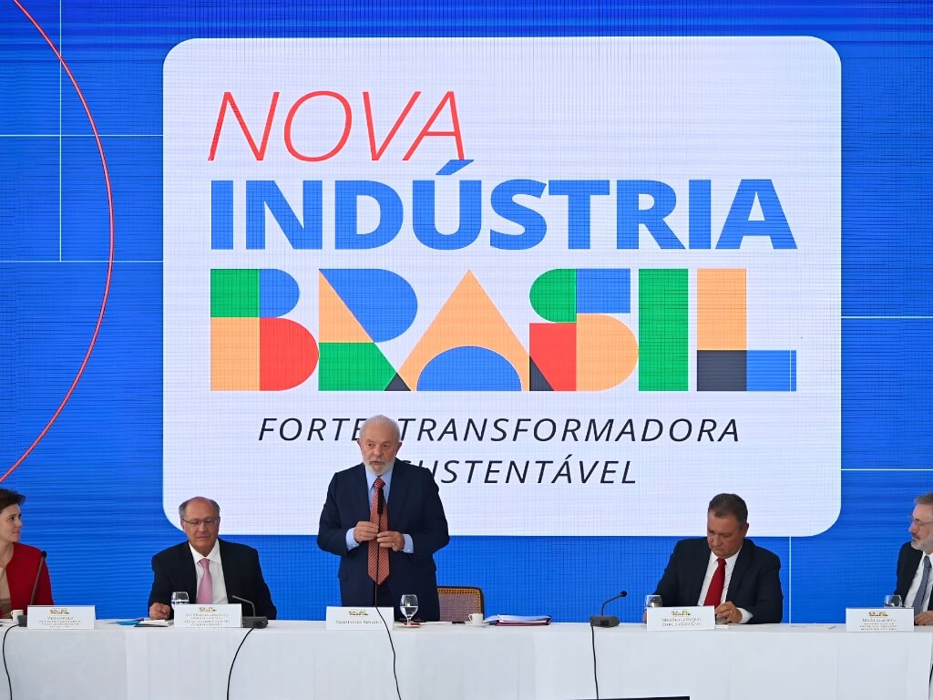 Nova Indústria Brasil recebe mais R$ 140 bilhões em investimentos até dezembro Nova Indústria Brasil recebe mais R$ 140 bilhões em investimentos até dezembro