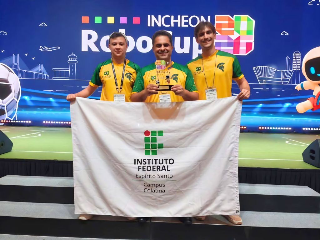 Equipes de UFPE e IFES Colatina colocam o Brasil no pódio da RoboCup 2026 equipe robocup colatina 2026